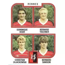 Dominique Vesir / Bernard Tischner / Christian Zajackowski / Bernard Samson - Rennes