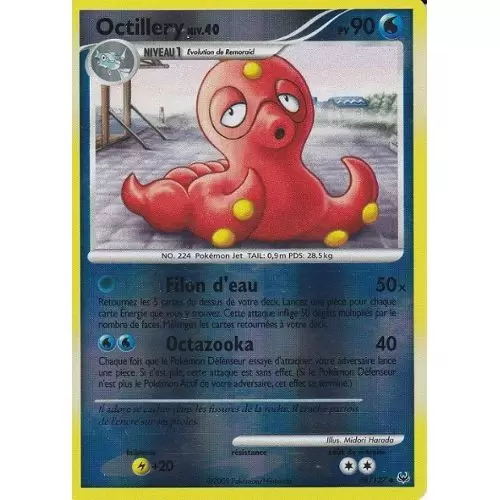 Pokémon Série Platine - Octillery Reverse
