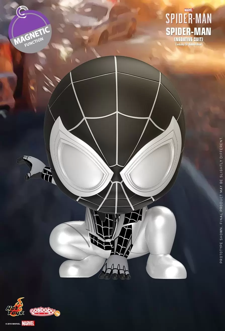 Cosbaby Figures - Spider-Man - Negative Suit