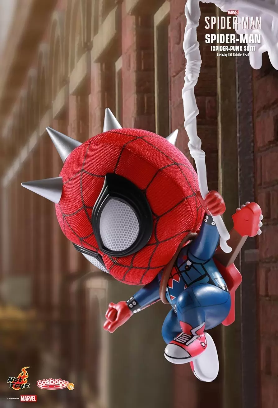 Cosbaby Figures - Spider-Man - Spider Punk Suit