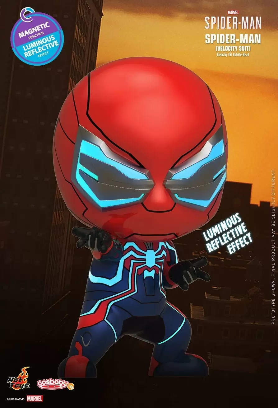 Cosbaby Figures - Spider-Man - Velocity Suit