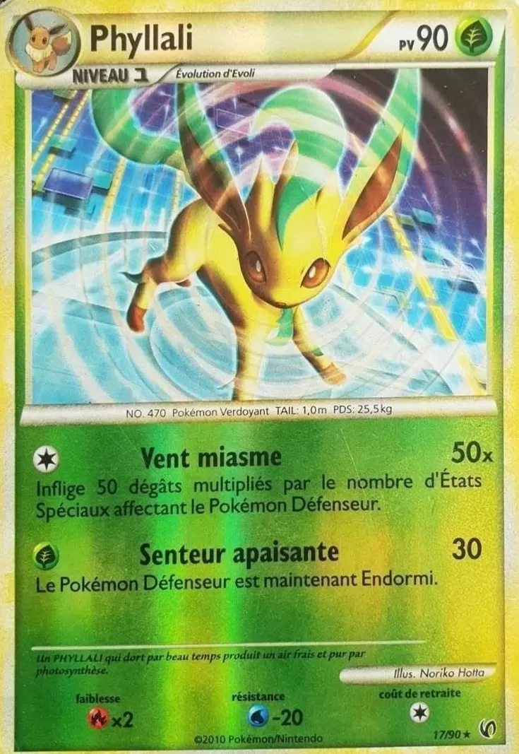 Pokémon Série HS-Indomptable - Phyllali Reverse