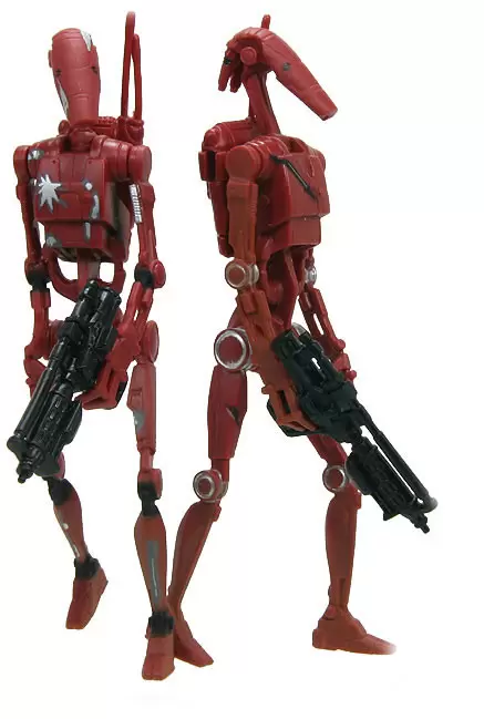 The Legacy Collection (TLC Blue) - Battle Droids (Red)