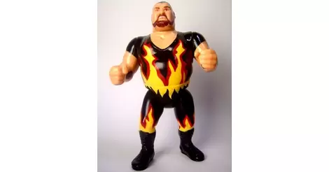 WWF WWE Bam Bam Bigelow Vintage Hasbro Action Figure 1994 Series 8 MOC Rare 