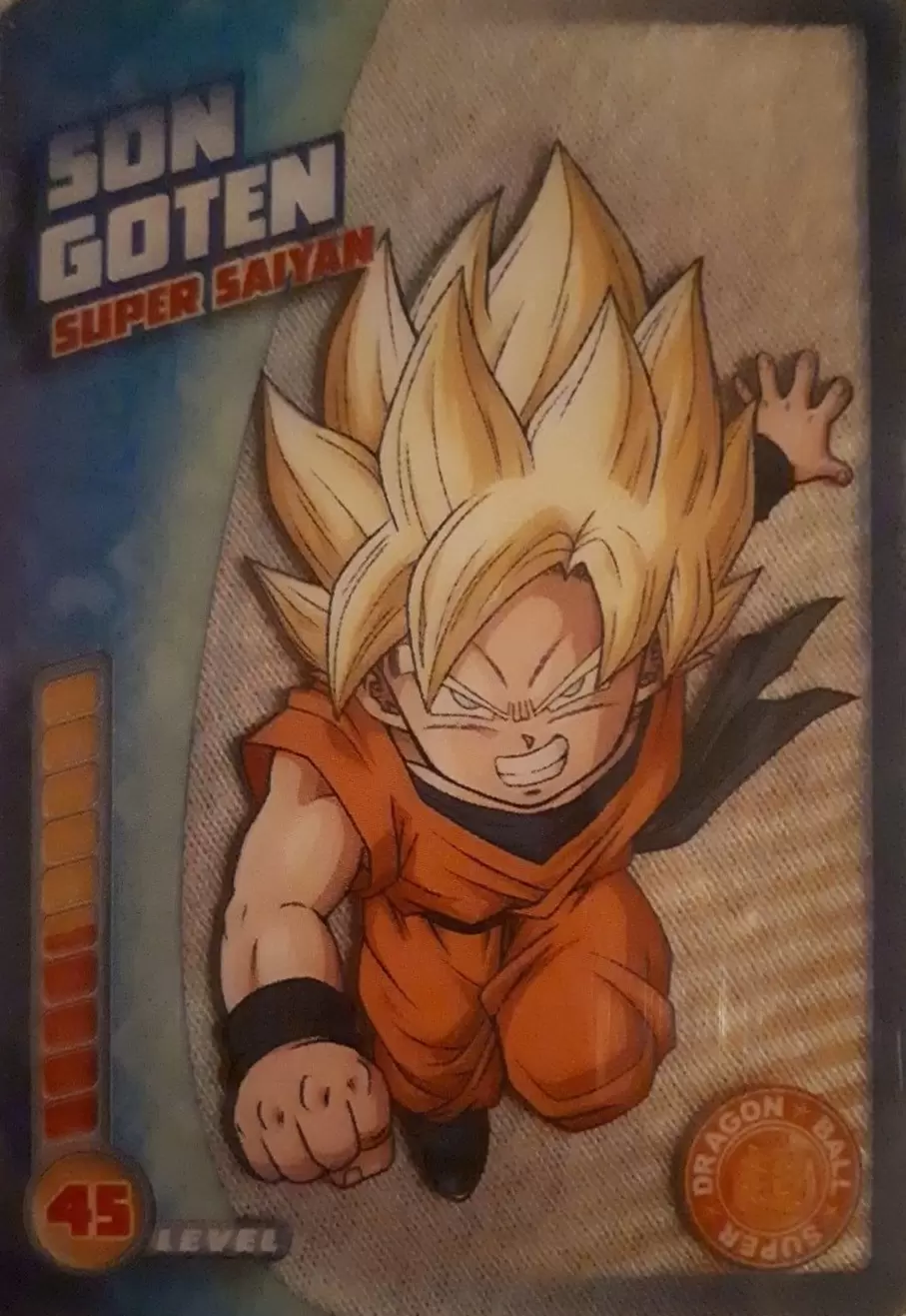 Dragon Ball Super Trading Card Panini - Son Goten