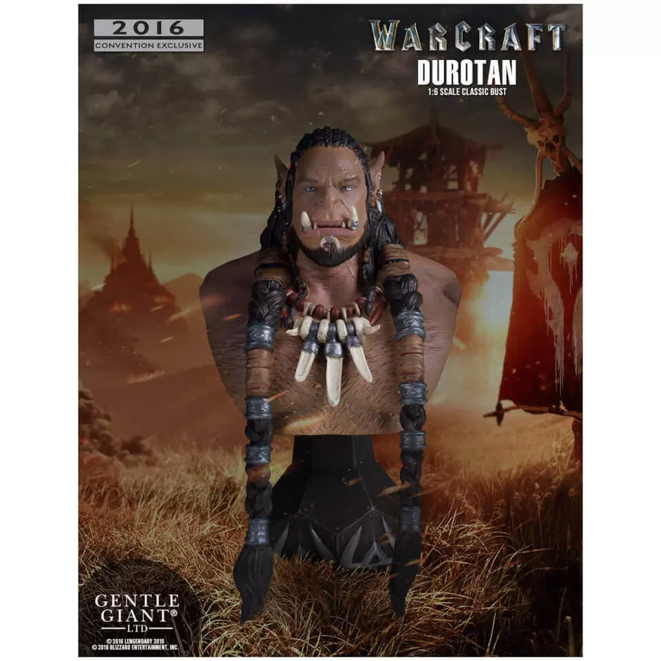 Gentle Giant Statues - Warcraft - Durotan Classic Mini Bust