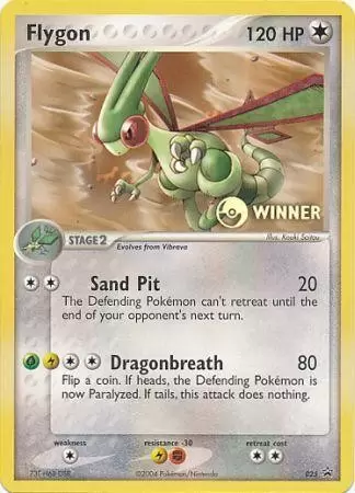 Nintendo Black Star Promos - Flygon Winner