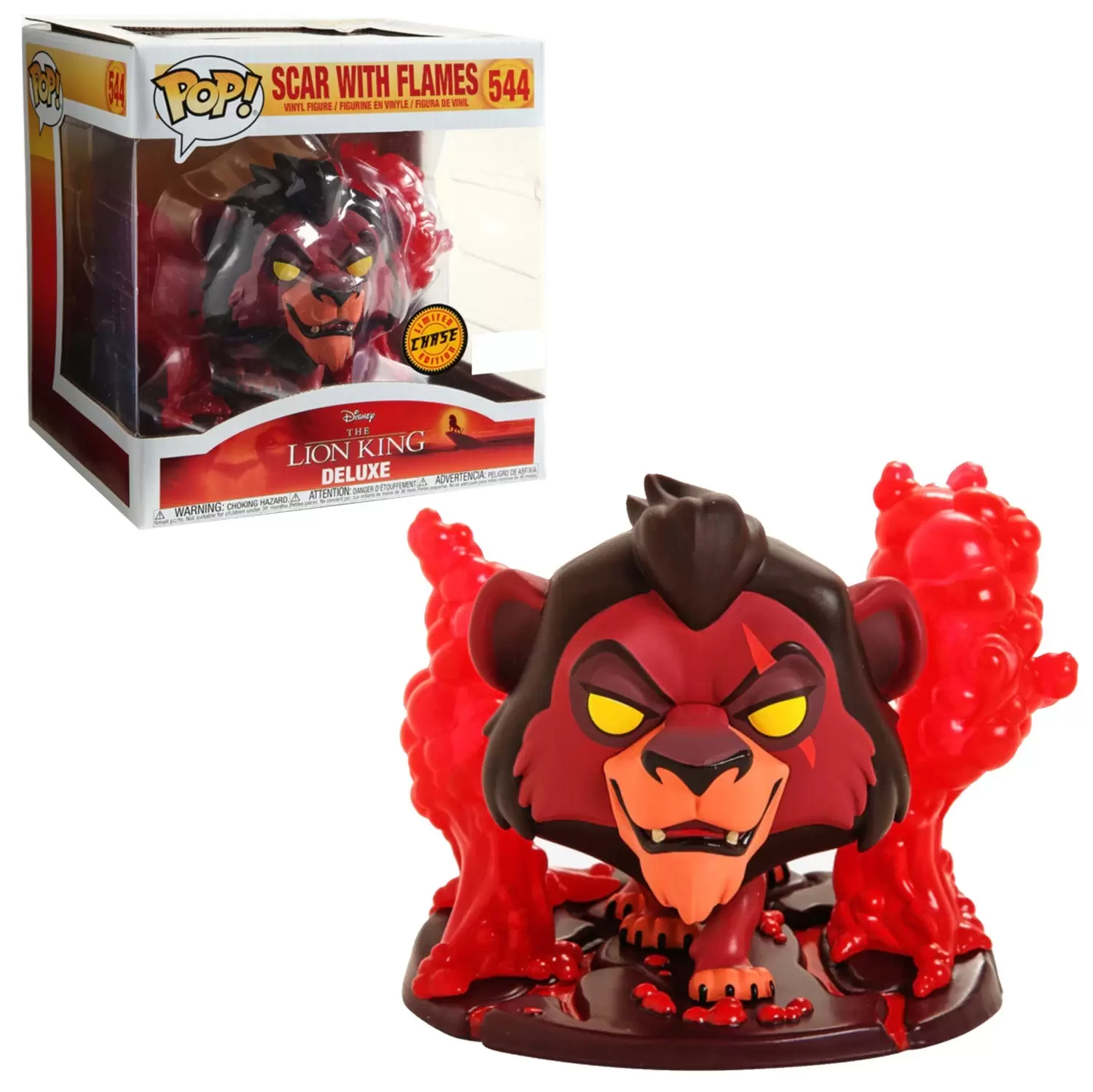 POP! Disney - The Lion King - Scar with Flames (Chase)