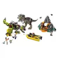 T. Rex VS Dino-Mech Battle