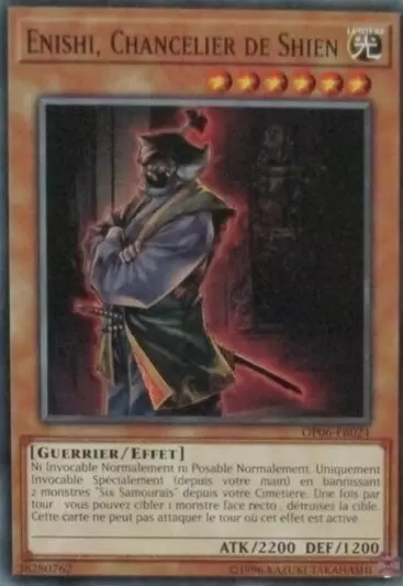 OTS Pack de Tournoi 6 OP06 - Enishi, Chancelier de Shien