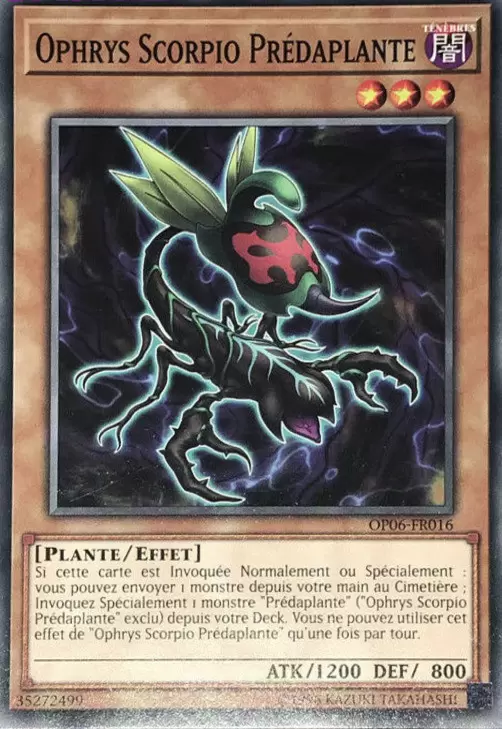 OTS Pack de Tournoi 6 OP06 - Ophrys Scorpio Prédaplante