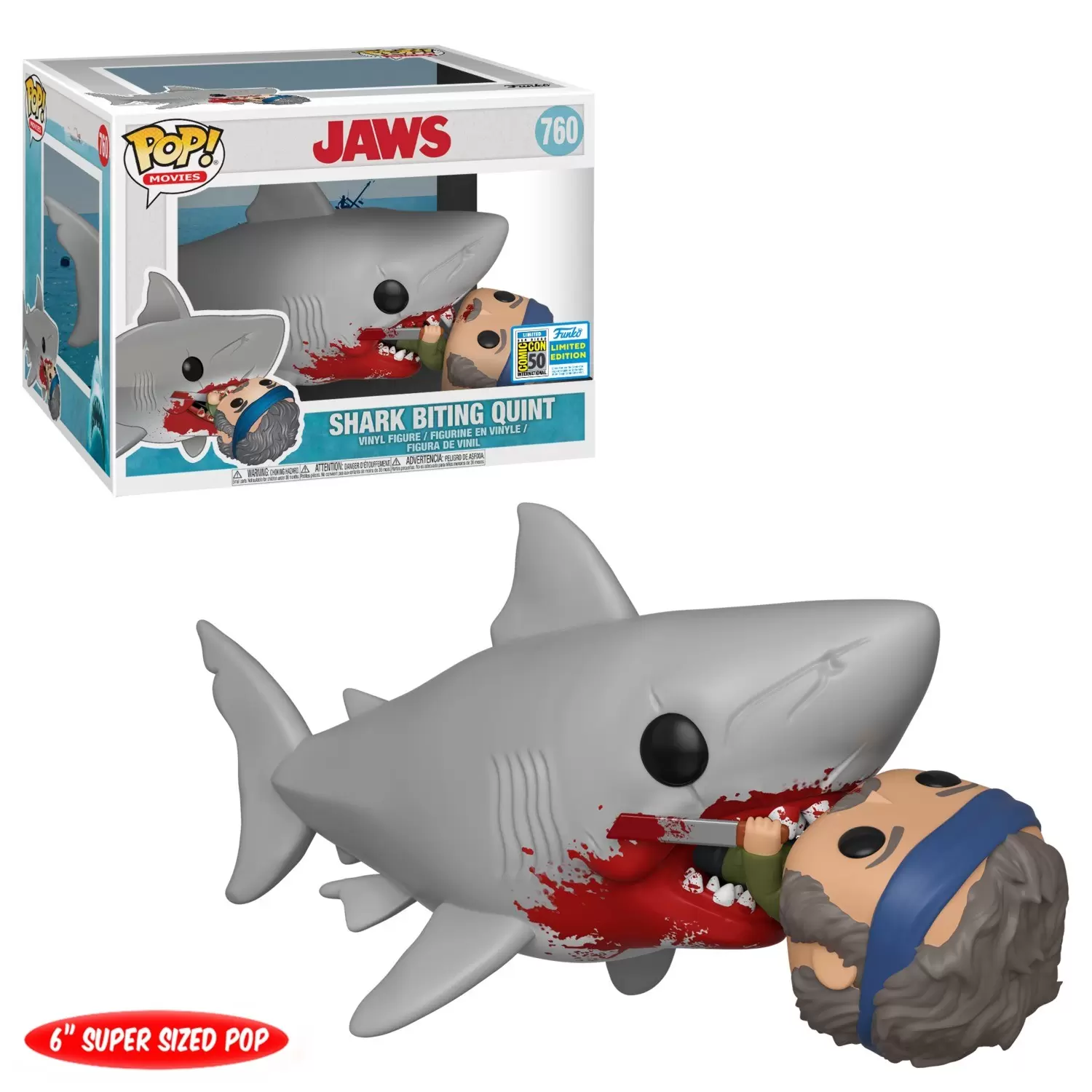 POP! Movies - Jaws - Shark biting Quint