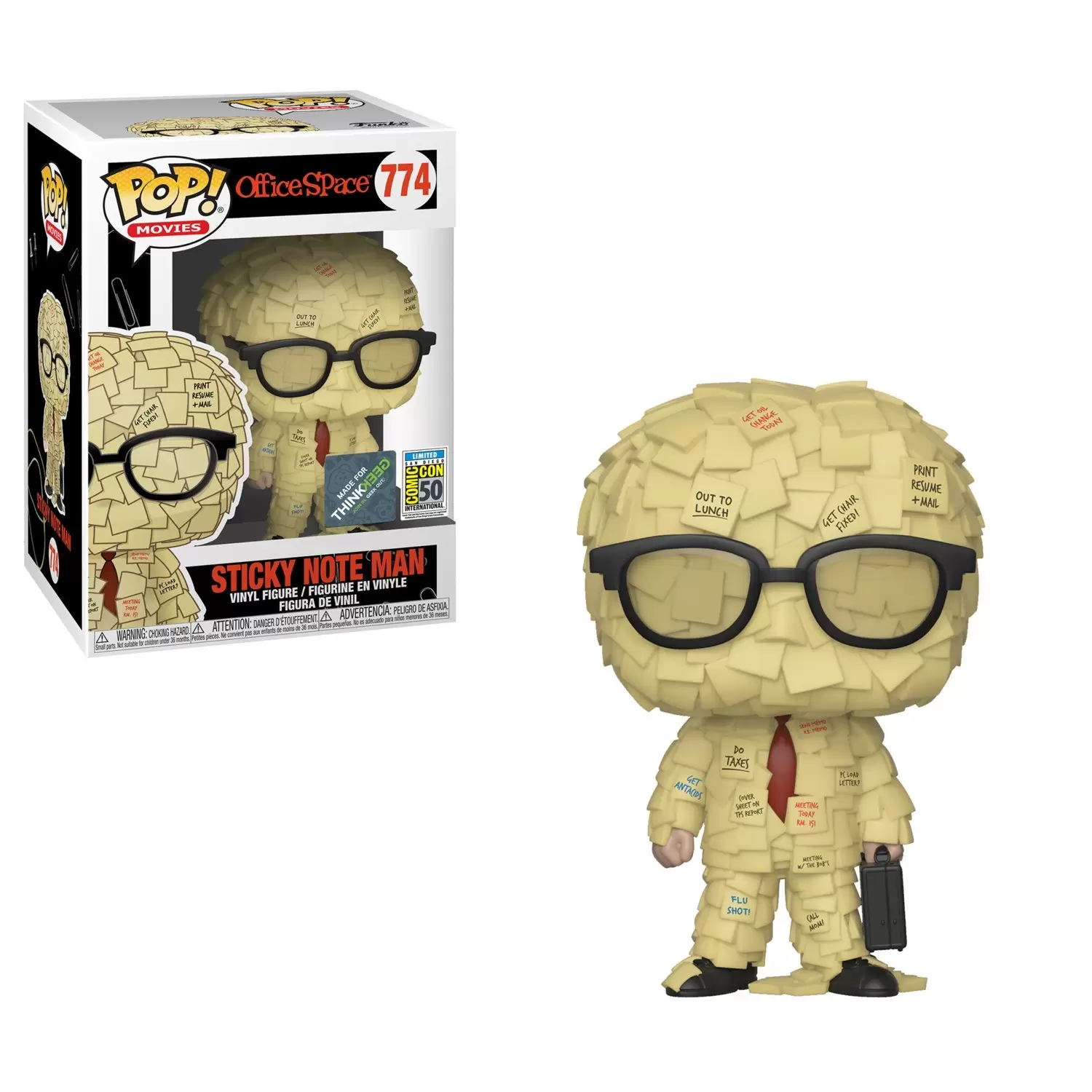 POP! Movies - Office Space - Sticky Note Man