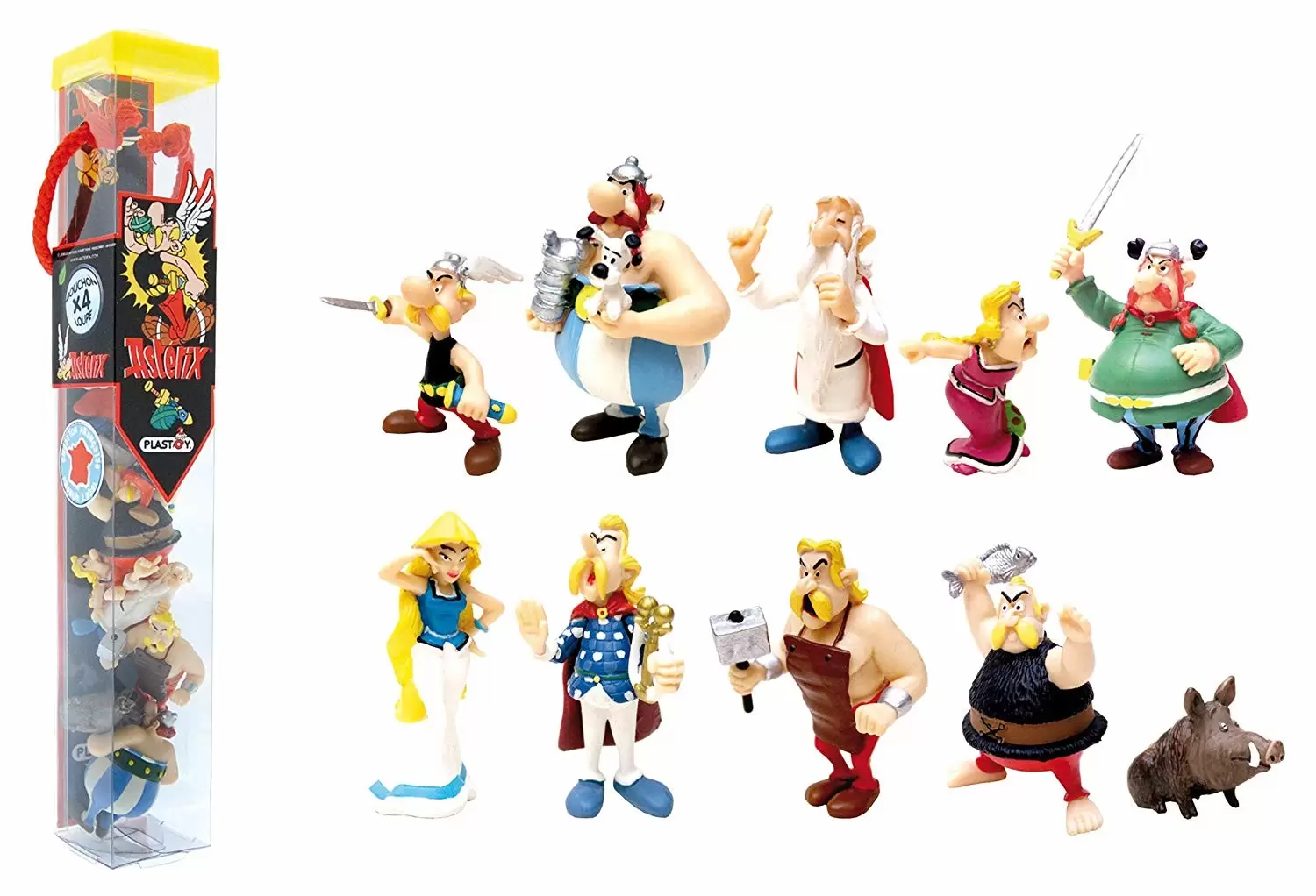 Astérix - Mini Figurines-Tubo Asterix 10 Figurines