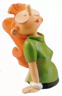 Gaston Lagaffe - Buste Mademoiselle Jeanne