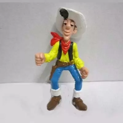 Lucky Luke - Lucky Luke prêt à chevaucher