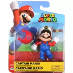 Captain Mario with Red Power Moon