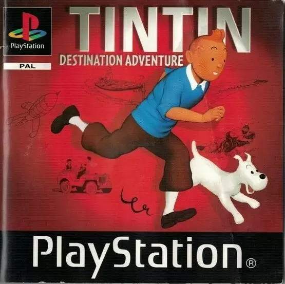 Jeux Playstation PS1 - TinTin: Destination Adventure