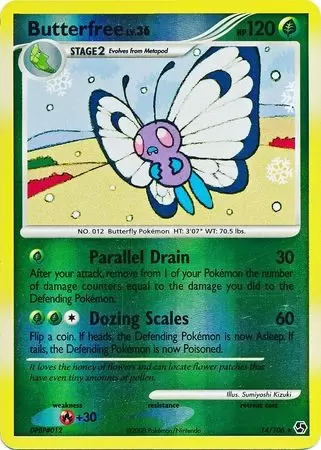 Great Encounters - Butterfree Reverse