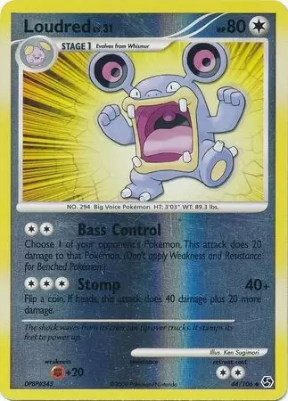 Great Encounters - Loudred Reverse