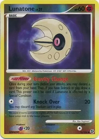 Great Encounters - Lunatone Reverse
