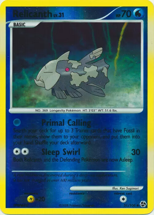 Great Encounters - Relicanth Reverse