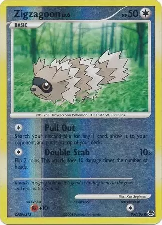 Great Encounters - Zigzagoon Reverse