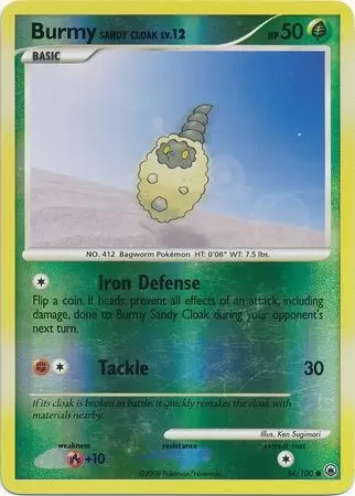 Majestic Dawn - Burmy Sandy Cloak Reverse