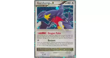 Garchomp LV.X - Majestic Dawn Pokémon card 97/100