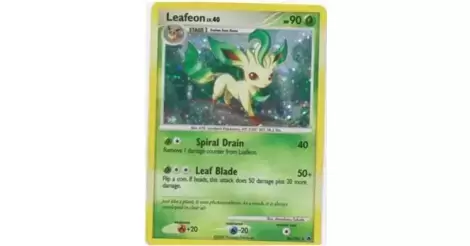 Pokemon Card : Leafeon Holo Majestic Dawn 海外 即決