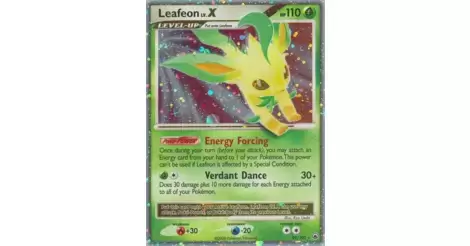 Leafeon LV.X - Majestic Dawn Pokémon card 99/100