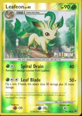 Majestic Dawn - Leafeon Reverse Logo