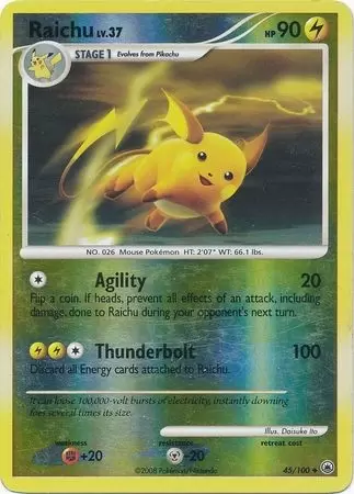 Majestic Dawn - Raichu Reverse