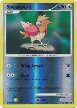 Majestic Dawn - Spearow Reverse