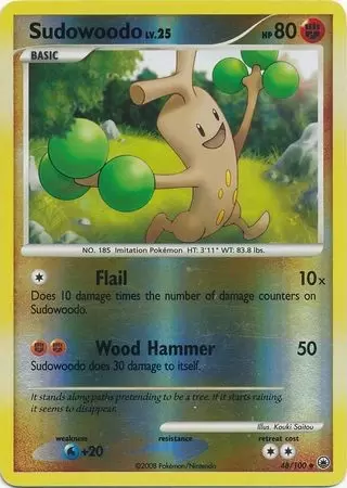 Majestic Dawn - Sudowoodo Reverse