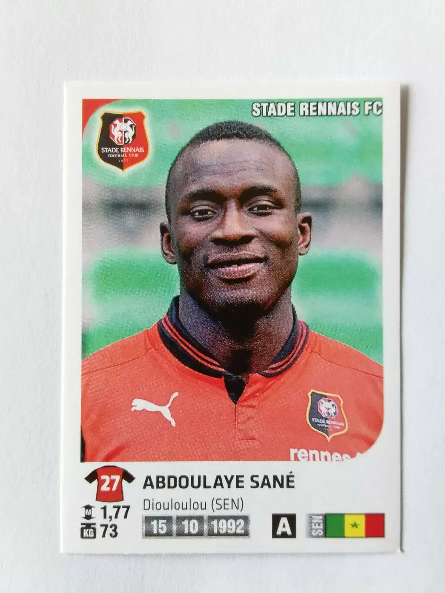 Foot 2012-13 - Abdoulaye Sane - Stade Rennais FC