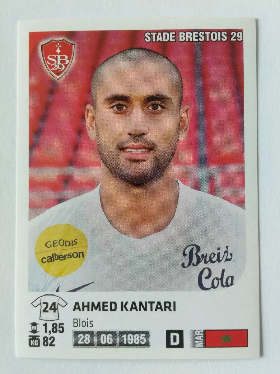 Foot 2012-13 - Ahmed Kantari - Stade Brestois 29