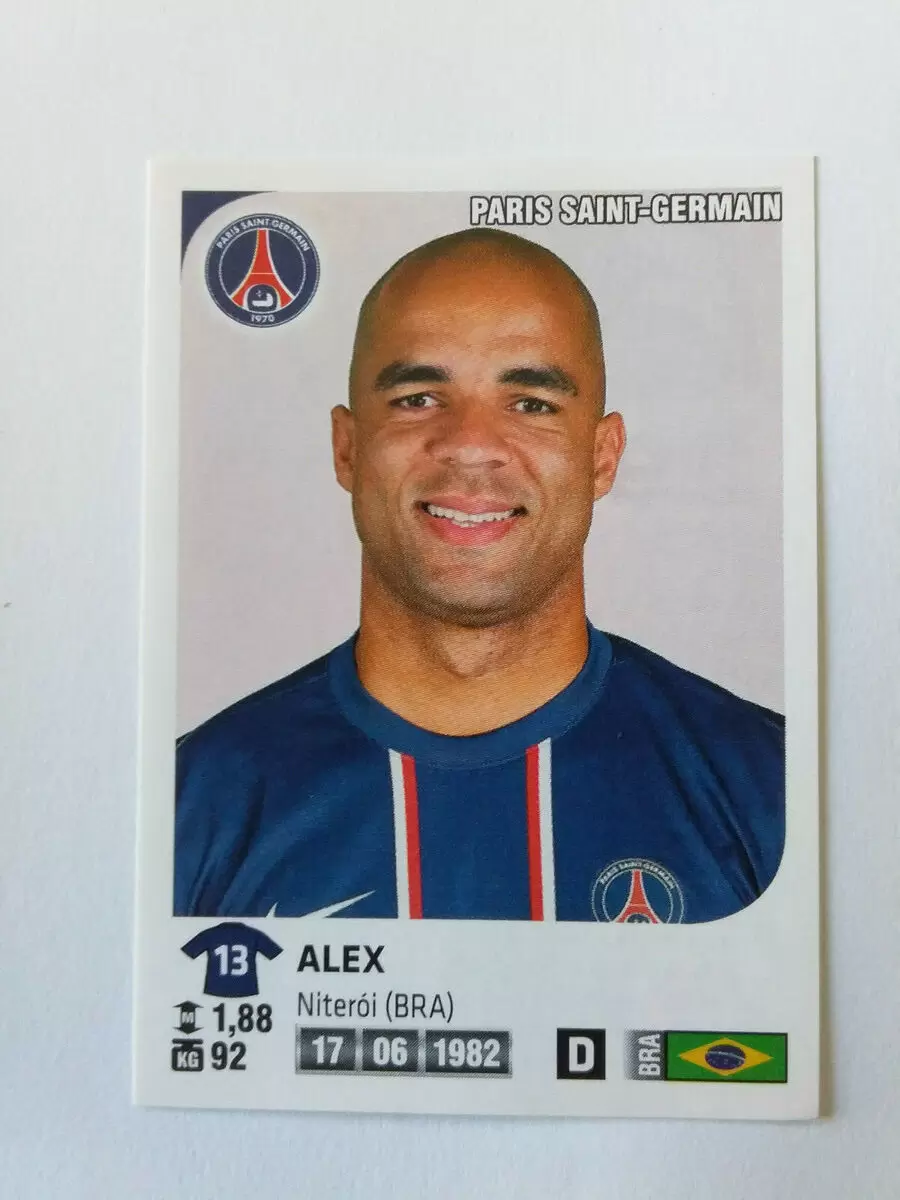 Foot 2012-13 (France) - Alex - Paris Saint-Germain