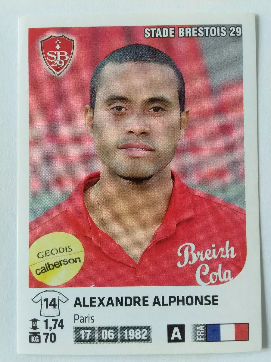 Foot 2012-13 - Alexandre Alphonse - Stade Brestois 29