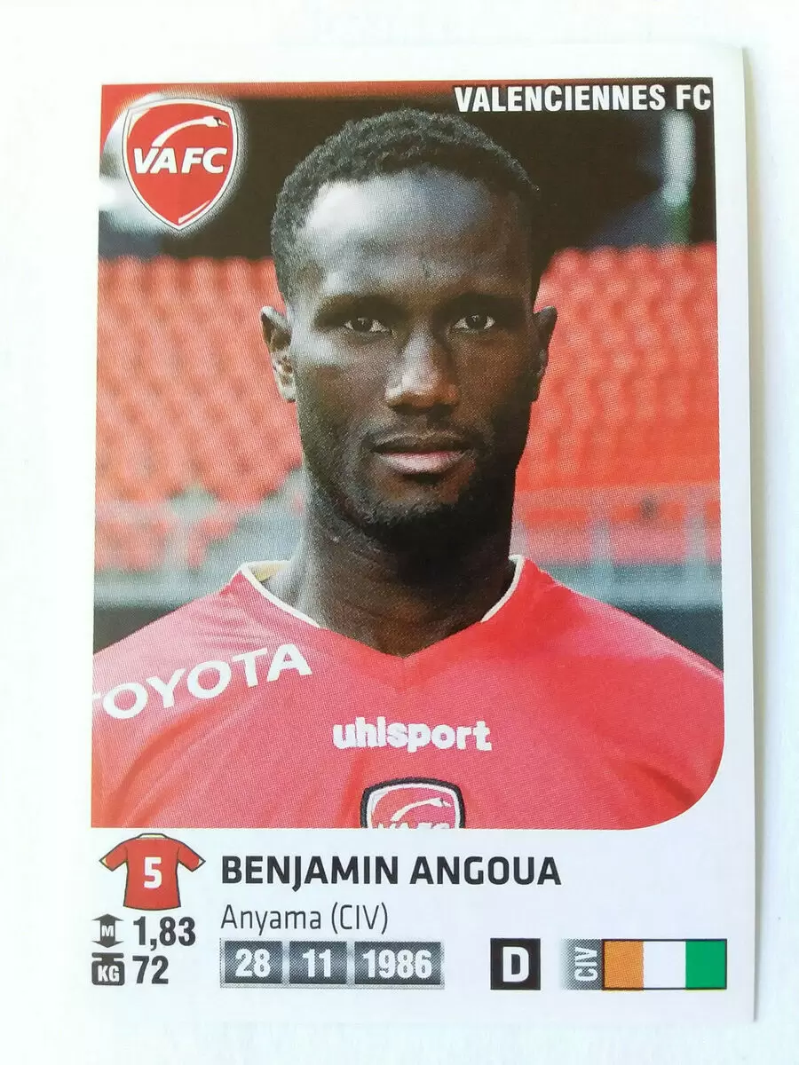 Foot 2012-13 - Benjamin Angoua - Valenciennes FC
