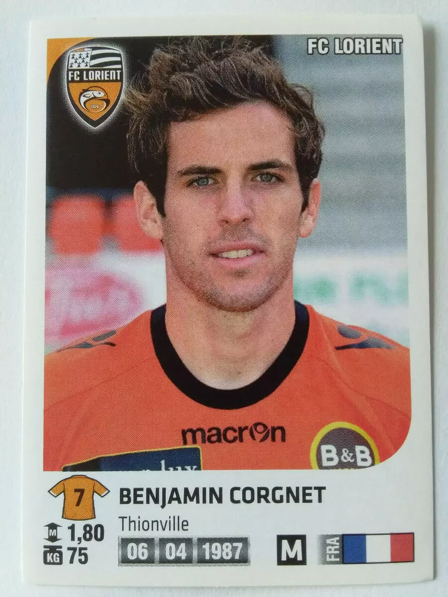 Foot 2012-13 (France) - Benjamin Corgnet - FC Lorient