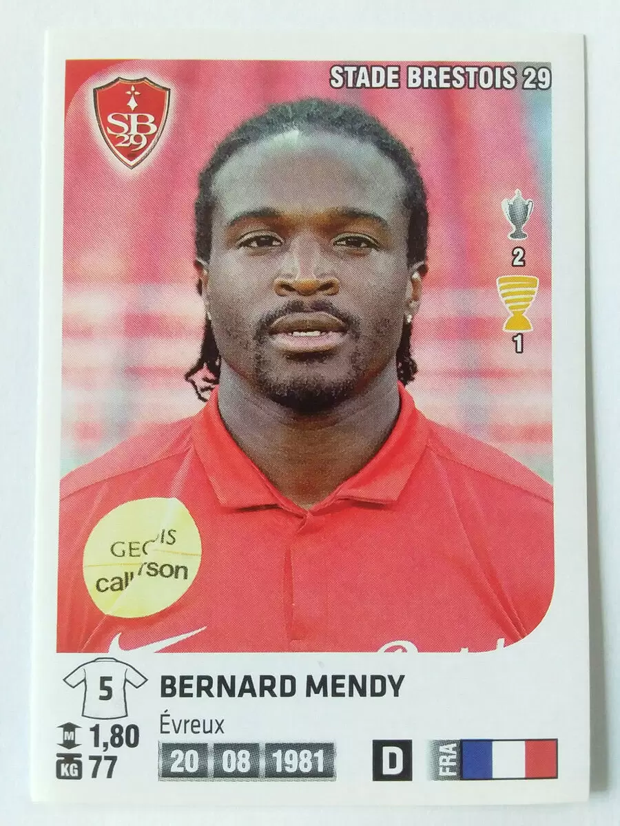 Foot 2012-13 - Bernard Mendy - Stade Brestois 29