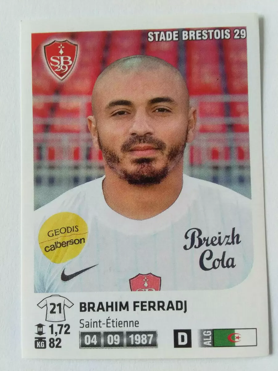 Foot 2012-13 - Brahim Ferradj - Stade Brestois 29