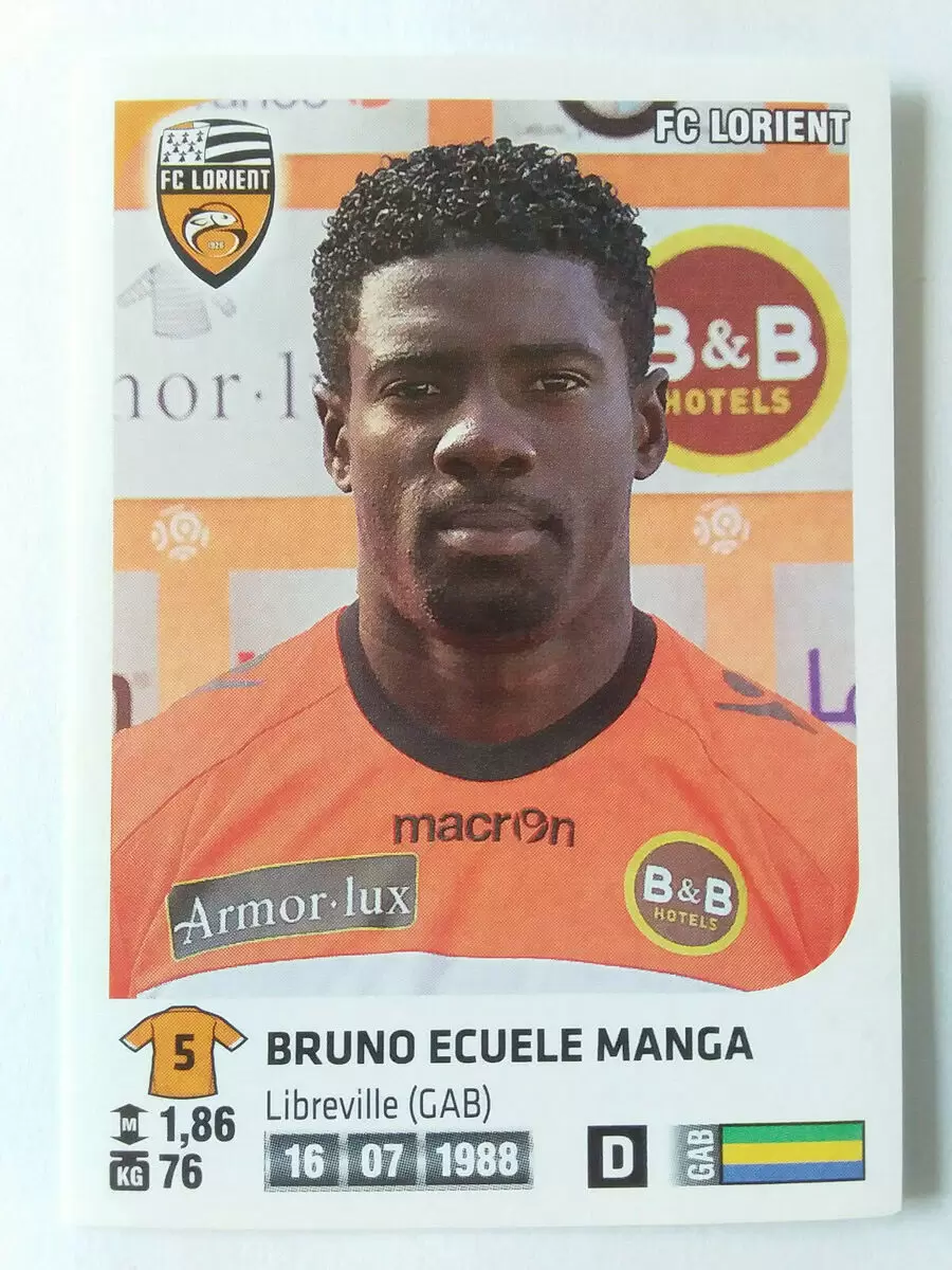 Foot 2012-13 (France) - Bruno Ecuele Manga - FC Lorient