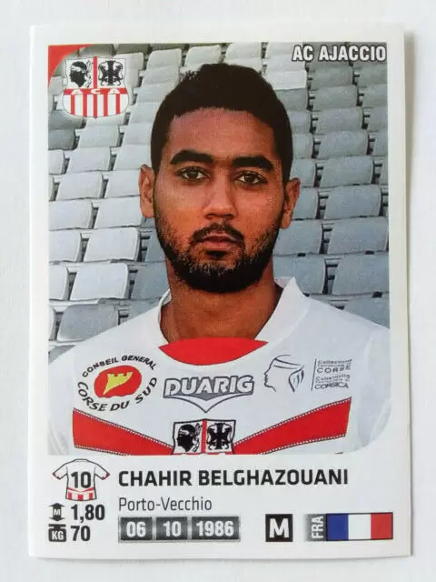 Foot 2012-13 - Chahir Belghazouani - AC Ajaccio