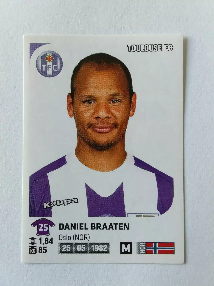 Foot 2012-13 - Daniel Braaten - Toulouse FC