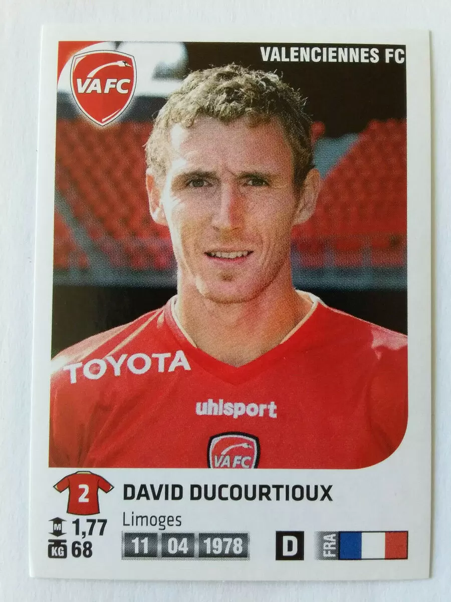 Foot 2012-13 (France) - David Ducourtioux - Valenciennes FC
