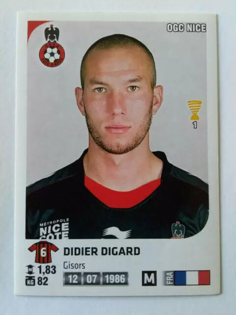 Foot 2012-13 - Didier Digard - OGC Nice