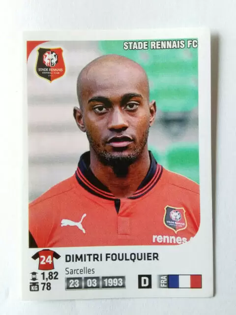 Foot 2012-13 (France) - Dimitri Foulquier - Stade Rennais FC