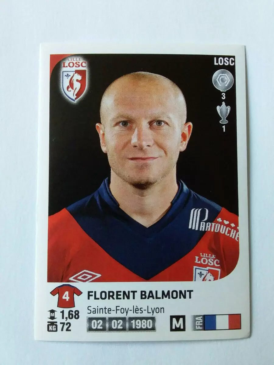 Foot 2012-13 (France) - Florent Balmont - LOSC